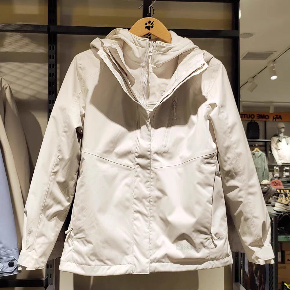 25秋冬正品德国狼爪软壳内胆三合一户外冲锋衣女两件套5121182