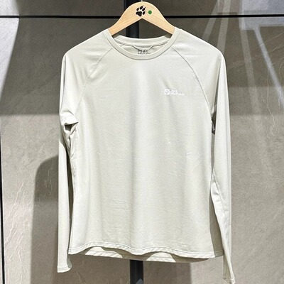 JackWolfskin狼爪长袖T恤女2025秋冬休闲衣户外休闲打底衫A63799A