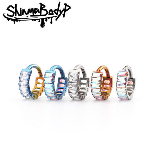ShinmaF-136钛合金冰糖耳环