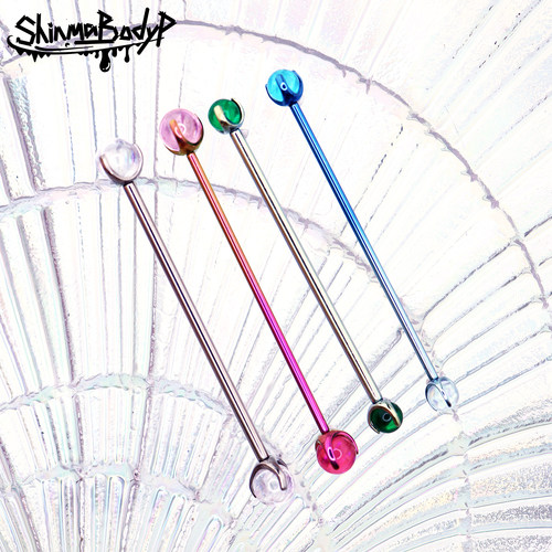 Shinma水晶球魔法石钛合金耳桥