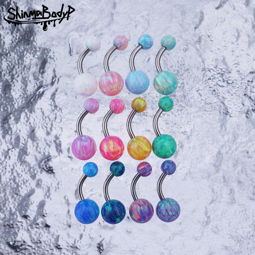 Shinma澳宝欧泊肚脐钉