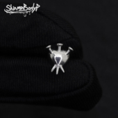 ShinmaF 136钛合金万箭扎心金属心唇钉耳钉耳骨钉土酷赛博朋克