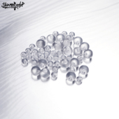 Shinma 透明隐形可爱防发现学生珠子球隐形唇钉舌钉穿刺饰品配件