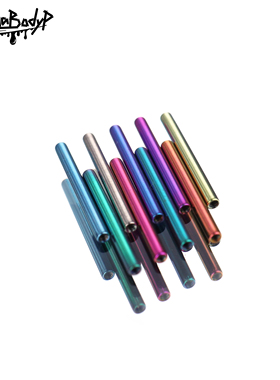 Shinma14GF-136高抛光钛合金内螺纹内牙舌钉舌环杆子穿刺饰品欧美