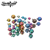 Shinma0.9 1.2牙钛合金内牙球适配内牙尖锥铆钉唇钉眉钉尖头