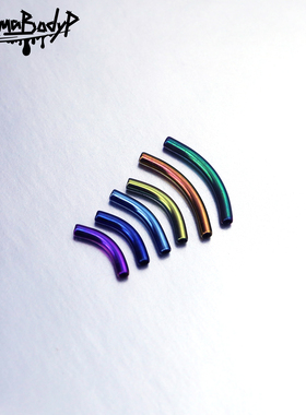 Shinma 16G钛合金F136内螺纹内牙眉钉ROOK钉杆子防过敏欧美穿刺饰