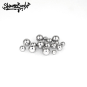 Shinma 耳桥唇钉舌钉肚脐钉配件球球珠子钛钢材质备用防过敏男女