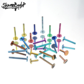 Shinma 136植入级钛合金内螺纹唇钉耳钉鼻钉耳骨钉杆子穿刺饰品