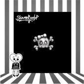 Shinma 骷髅妹妹 内螺纹唇钉万圣节哥特可爱恐怖辣妹唇钉耳钉