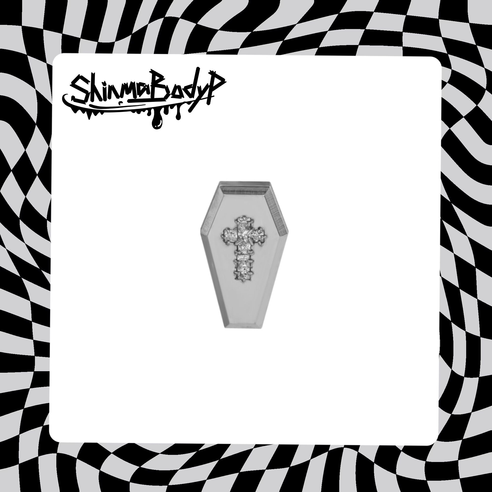 ShinmaF-136钛合金棺材耳钉