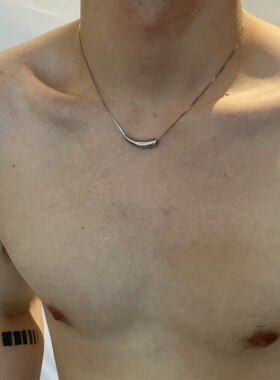 men简约锁骨项链日韩嘻哈项链项链锁骨链项链女锁骨链