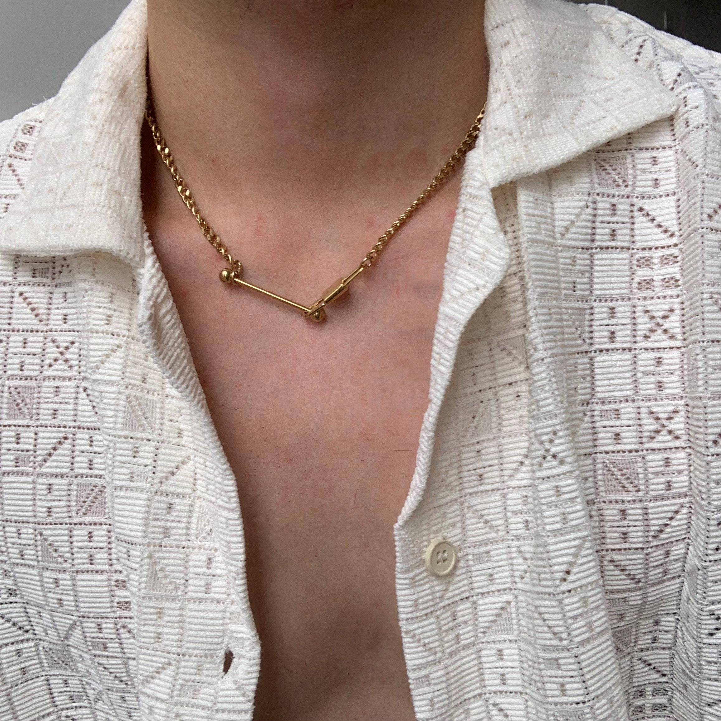 钛钢情侣不掉色饰品可洗澡佩戴