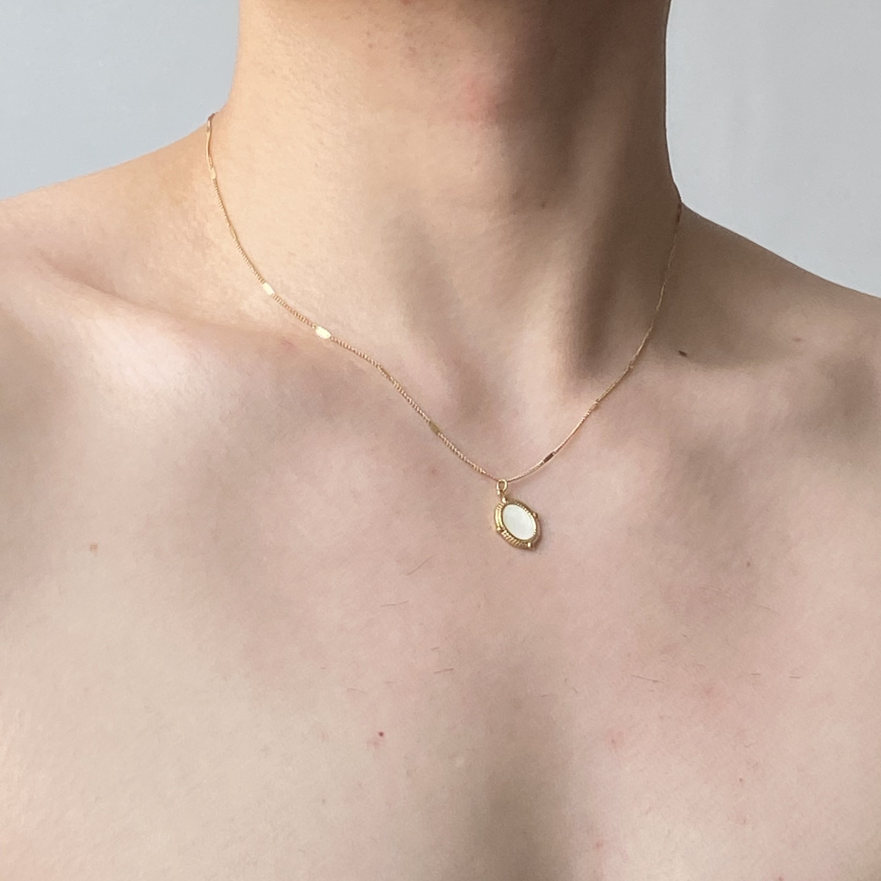 钛钢情侣不褪色项链不掉色