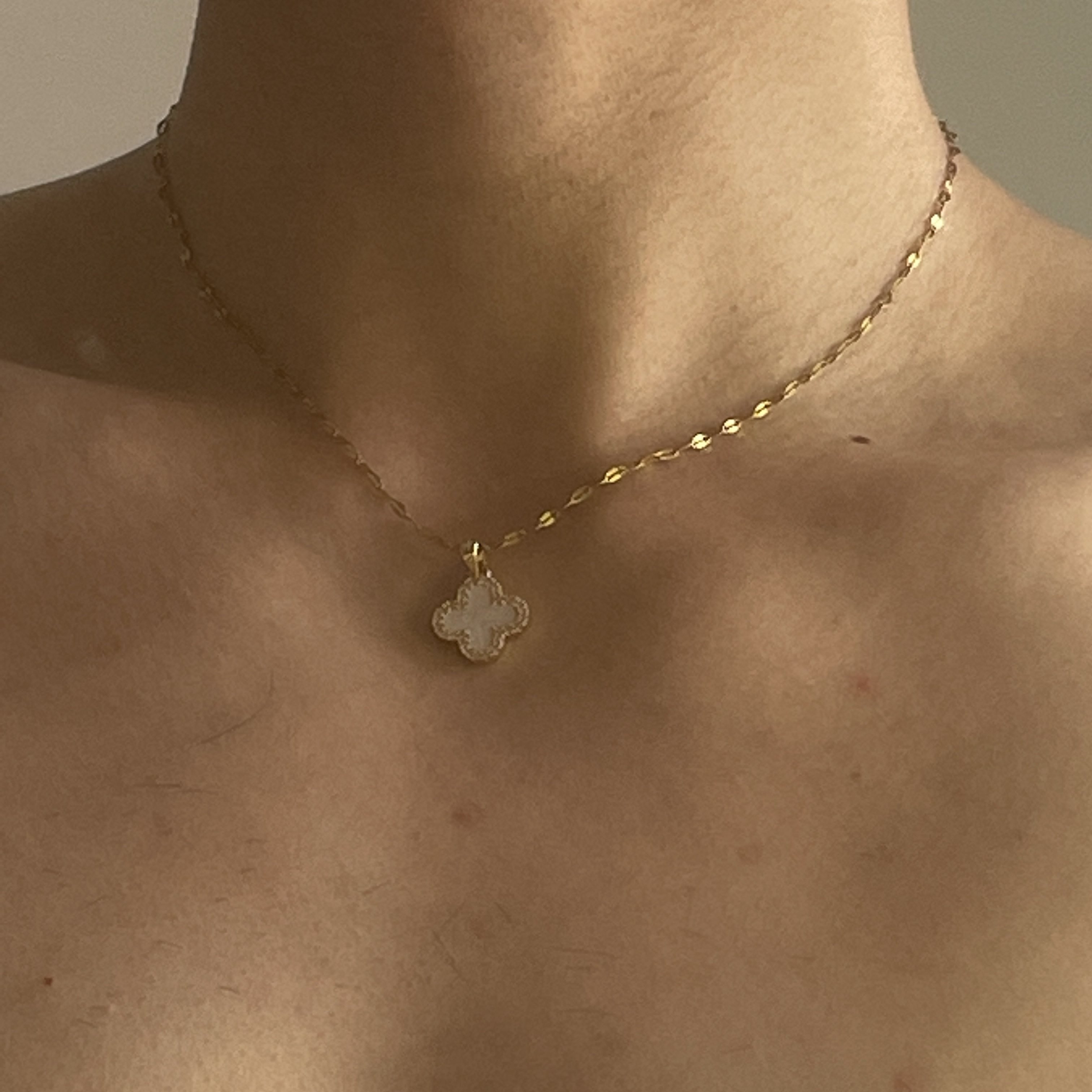 SCMEN混合宝石情侣不掉色项链