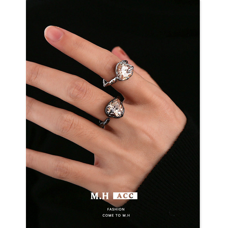 荆棘戒指金属百搭男女