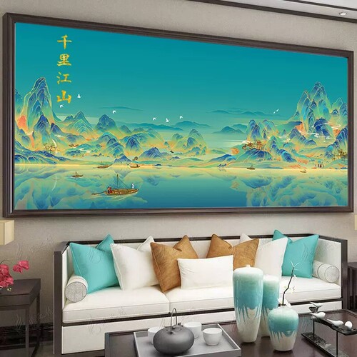 大格绣布新版本千里高清印花好绣
