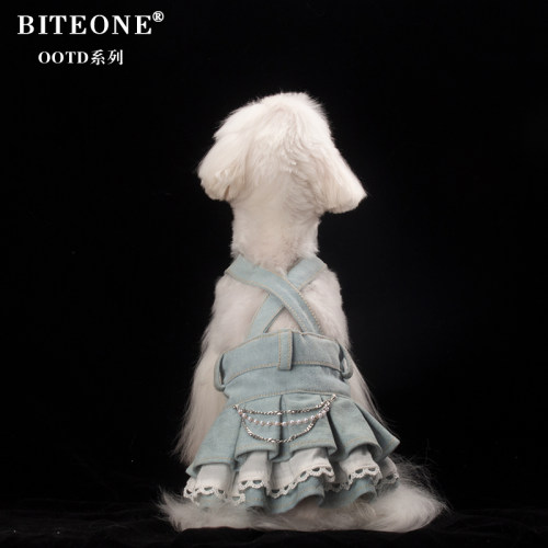 BITEONE【千禧辣妹】设计师款狗狗衣服秋冬新款雪纳瑞泰迪比熊