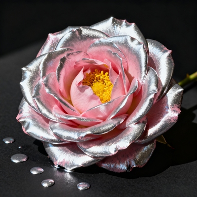 银色喷漆鲜花银色喷漆珠光喷漆珠光银喷漆喷漆鲜花银色花艺喷漆