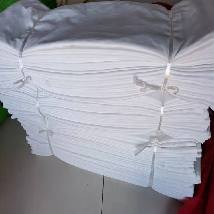 二手白色枕套批发纯棉布面料贡缎加密酒店布草宾馆床品枕头套全棉