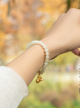 复古新中式两世欢步步莲花