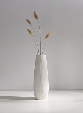 栽仿装扮陶瓷花瓶小清新干花满天星简约水培卧室餐桌摆件家居装饰