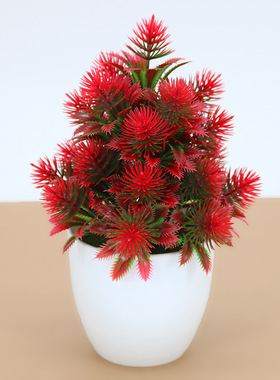 室内花卉仿真植物塑料假花小树盆栽摆件绿植小盆景家居装饰品