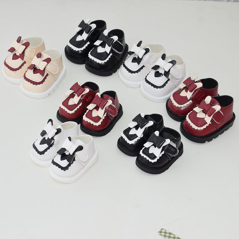 现货可贝贝蝴蝶结公主鞋bjd娃娃