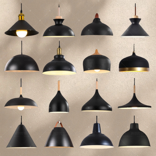 餐厅工业风吊灯简约餐饮工程灯