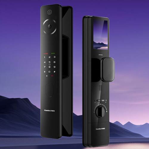 凯迪仕(KAADAS)P50 pro max高清视频智能锁人脸指纹密码卡片解锁