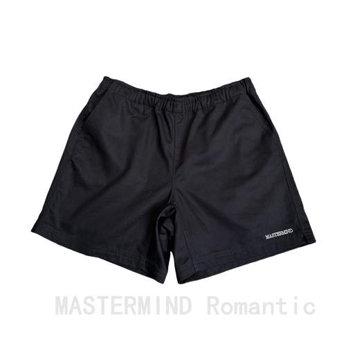 MASTERMIND骷髅刺绣4分短裤