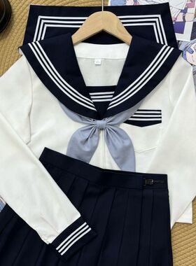 【反派不中二】新白三本正统JK青春原创水手服少女制服校供感学生