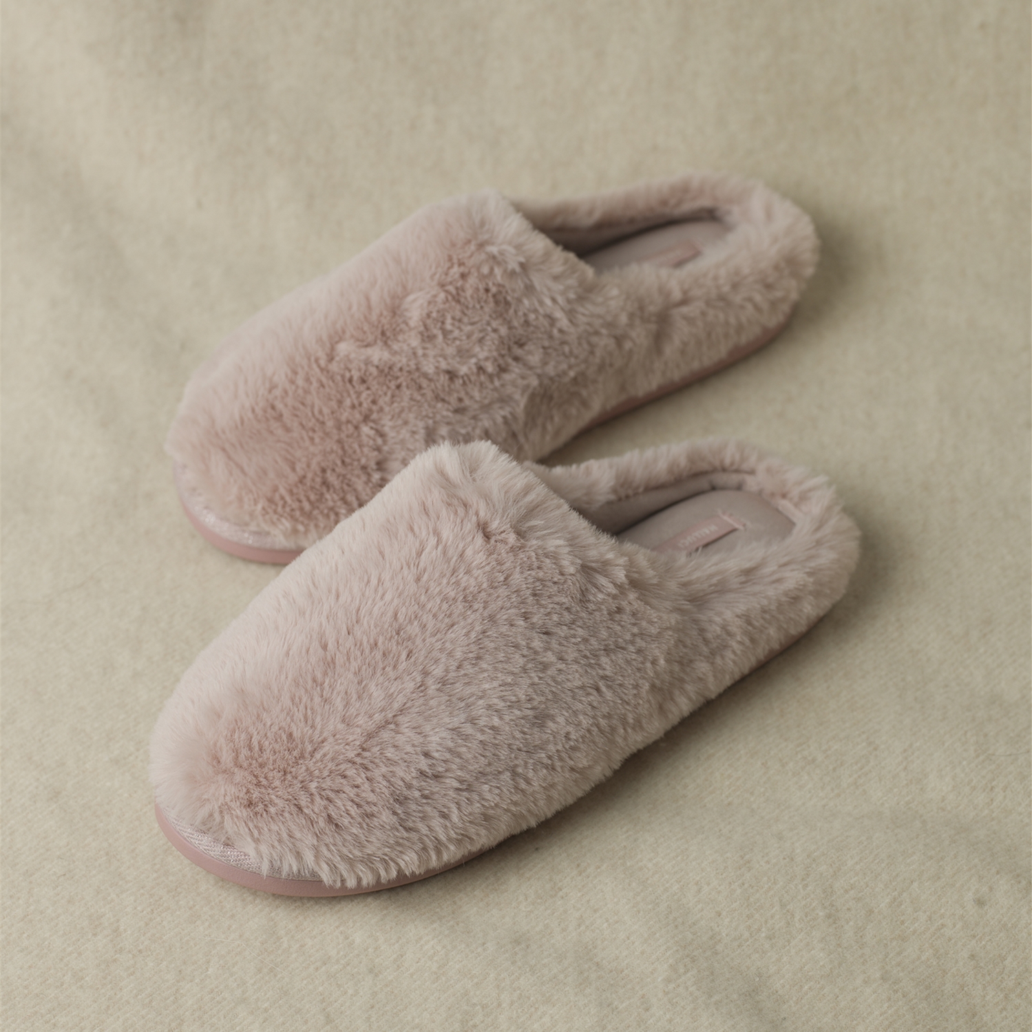 Halluci艺帛保暖舒适家居拖鞋