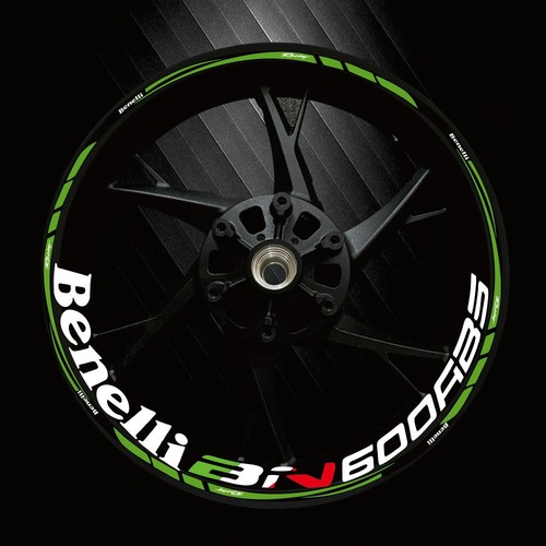 适用黄龙BN600TNT600改装轮毂贴