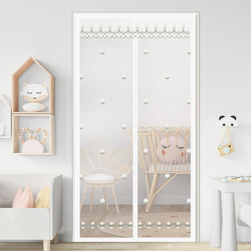 夏季磁吸防蚊纱门家用卡通儿童房自粘式简易免打孔防蝇虫纱窗门帘,居家日用,纱窗/纱门,淘宝优惠券,粉丝福利购,淘宝优惠卷