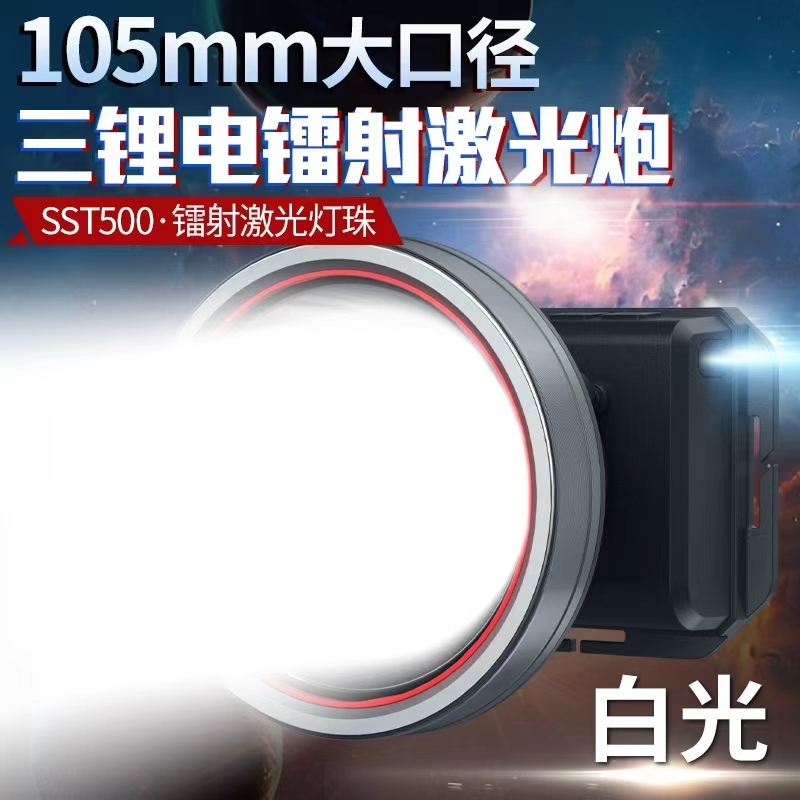 头灯强光充电超亮续航手电筒感应远射户外钓鱼赶海专用野外头戴式