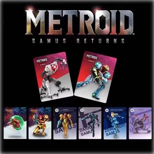 NS密特罗德生存恐惧amiibo卡 萨姆斯EMMI 银河战士METROID DREAD
