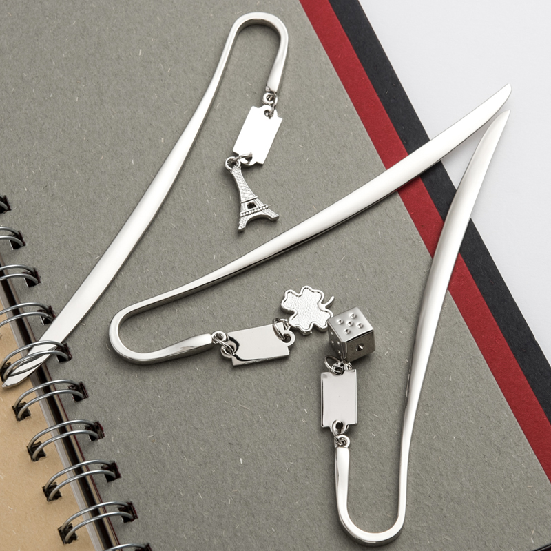 金属创意书签 四叶草埃菲尔铁塔十字架信拆书签 精美书签定制刻字在类目 电子词典/电纸书/文化用品, 纸张本册, 书签中 - 来自Buy2taobao.com提供专业的淘宝代购服务