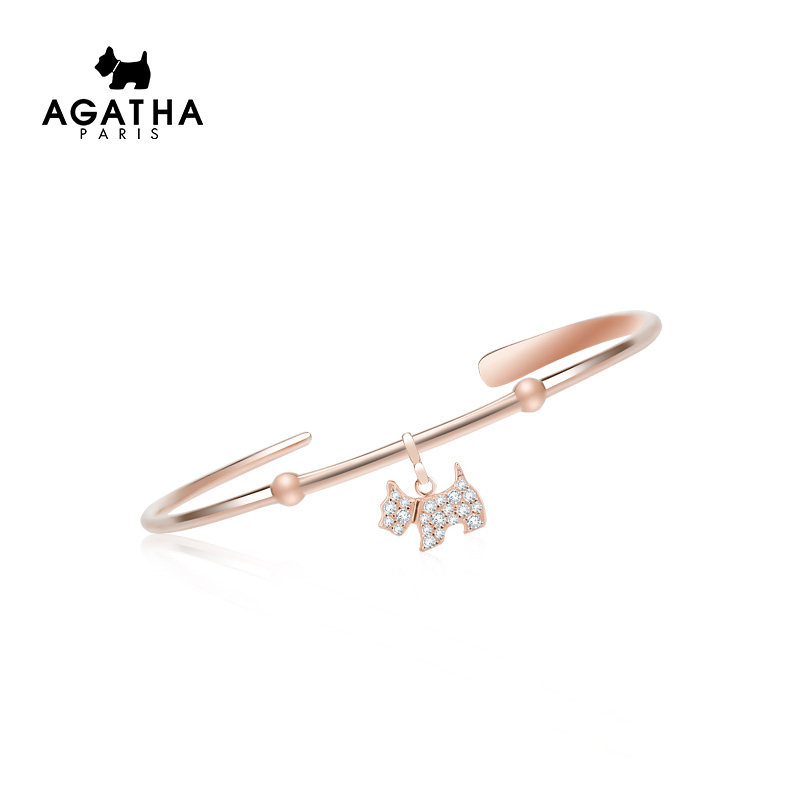 AGATHA925 Bracelet Puppy Pendant Simplicity temperament Versatile lovers Braceletin the Accessories/Fashion Jewelry, Bracelet  category - from Buy2taobao.com to provide professional Taobao agent buy service