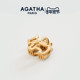 AGATHA 瑷嘉莎小狗发夹法式 抓夹鲨鱼夹子发饰轻奢新年礼物
