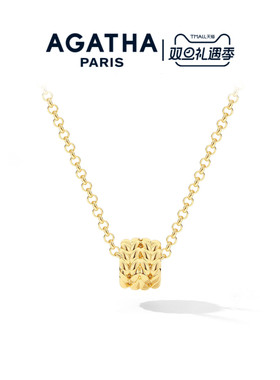 AGATHA缇花系列复古编织项链
