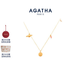 瑷嘉莎宇宙大爆炸项链女锁骨链高级感颈链 AGATHA 520礼物