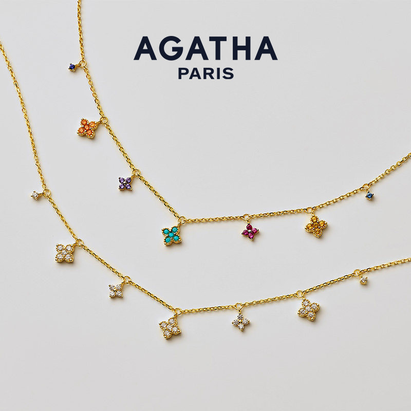agatha旗舰店幸运四叶花项链AGATHA 789元 - 86线报