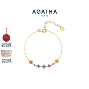 瑷嘉莎幸运四叶花邂逅系列繁花花环手链 AGATHA 520礼物