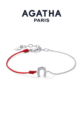 【新品】AGATHA/瑷嘉莎Horse马年驭光前行系列红绳手链女新年礼物
