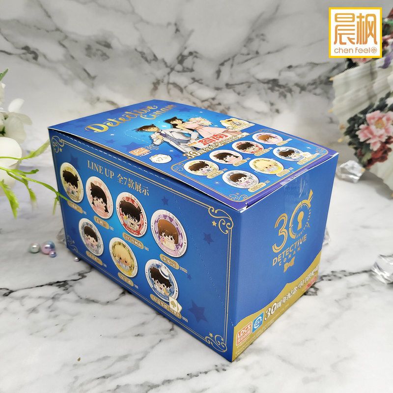 正版名侦探柯南30周年纪念徽章