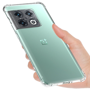 希凯适用一加10pro手机壳透明oneplus 10PRO保护套一加9pro新款防摔全包边硅胶软壳男女个性创意简约外壳网红