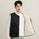 冬季 保暖背心加厚青少年内胆学生贴身坎肩大码 新款 羽绒棉马甲男士