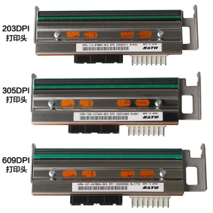 6打印头条码 佐藤 305dpi CL4NX 打印机头203dpi 609dpi SATO