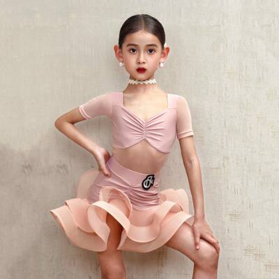 梵蒂恺女童拉丁舞练功服套装
