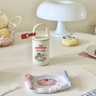 三丽鸥家族集结！The Hundreds 联名款316不锈钢手提保温杯